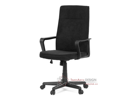 KA-L607 BK2, kancelářská židle, látka černá