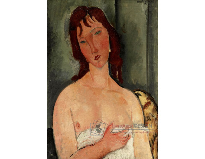 A-4731 Amedeo Modigliani - Portrét mladé ženy