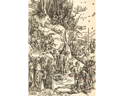 VR12-134 Albrecht Dürer - Mučednictví deseti tisíc