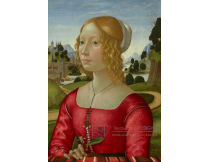 A-7765 Domenico Ghirlandaio - Portrét dámy