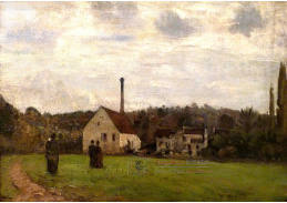 VCP-91 Camille Pissarro - Malá továrna