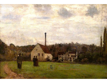 VCP-91 Camille Pissarro - Malá továrna