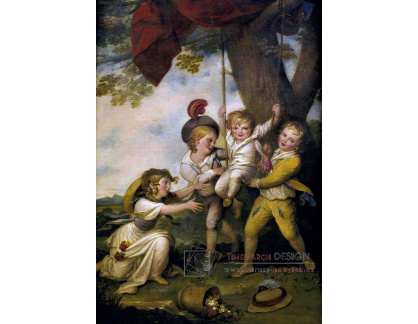 VANG145 Richard Cosway - Děti Edmunda Boyle, hraběte z Corku