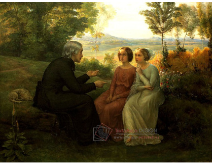 VF10 Louis Janmot - Báseň duše, oddělení zrna od plevele