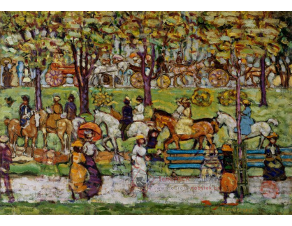 DDSO-2197 Maurice Brazil Prendergast - Central park