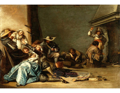 KO VI-254 Pieter Codde - Interiér v Inn