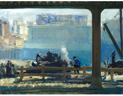 A-1706 George Bellows - Modré ráno