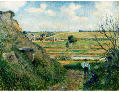 A-5059 Camille Pissarro - Krajina v Bazincourt