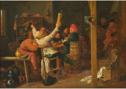 A-8285 Adriaen Brouwer - Pijící rolníci