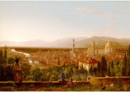 D-7654 Thomas Cole - Pohled na Florencii