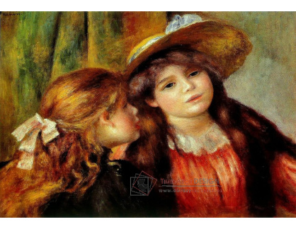 VR14-34 Pierre-Auguste Renoir - Portrét dvou dívek