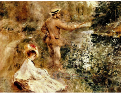 VR14-248 Pierre-Auguste Renoir - Rybář