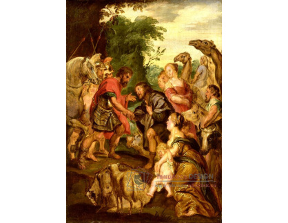 VRU02 Peter Paul Rubens - Smíření Jákoba a Ezaua