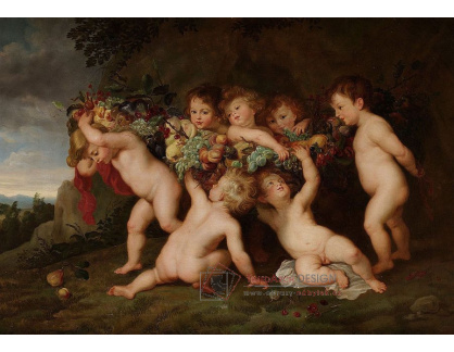 SO VIII-473 Peter Paul Rubens - Amor s ovocem