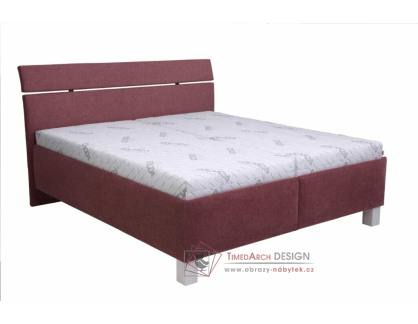 BAHAMA, čalouněná postel 160x200cm, výběr provedení