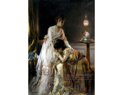 D-7732 Alfred Stevens - Po plese