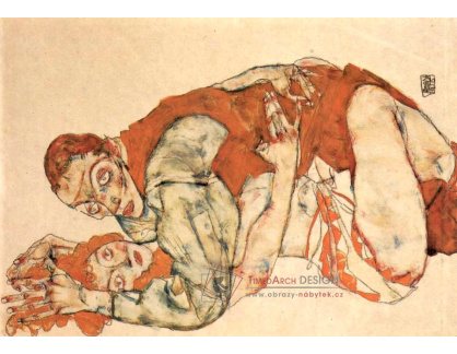 VES 235 Egon Schiele - Studie milování