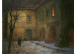 Jakub Schikaneder - Pražské nokturno