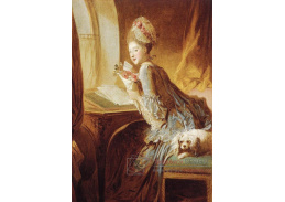 VJHF 11 Jean-Honoré Fragonard - Milostný dopis