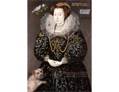 VH635 Hieronimo Custodis - Elizabeth Brydges, dcera Lorda Chandos