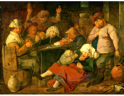 SO XVI-30 Adriaen Brouwer - Opilí rolníci