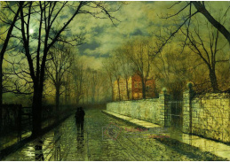 KO IV-195 John Atkinson Grimshaw - Po dešti