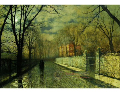 KO IV-195 John Atkinson Grimshaw - Po dešti