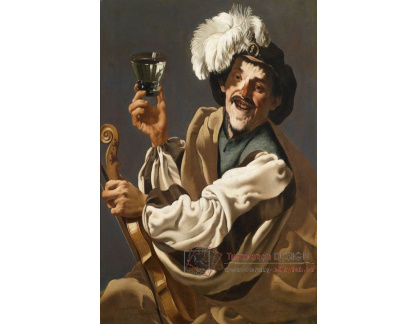 SO X-185 Hendrick ter Brugghen - Veselý hudebník