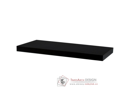 P-001 BK (WAL), nástěnná polička 60cm, wenge
