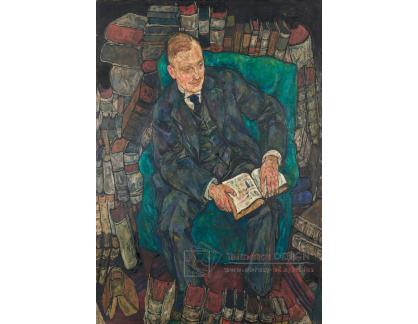D-7811 Egon Schiele - Portrét Hugo Kollera