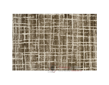 STELLAN, koberec 160x235cm, béžová / hnědá