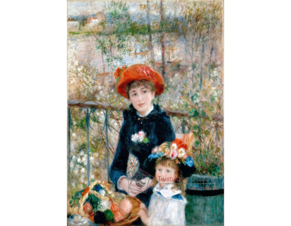 VR14-180 Pierre-Auguste Renoir - Dvě sestry