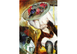 VLC 51 Lovis Corinth - Italka na žluté židli