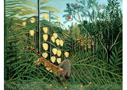 VF60 Henri Rousseau - Zápas mezi tygrem a buvolem