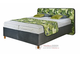 BOTANICA, čalouněná postel 180x200cm, výběr provedení