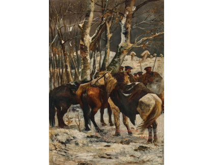 A-8508 Joseph Berres - Odpočívající vojáci