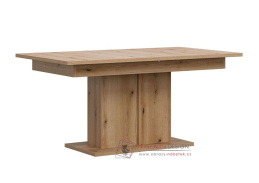 KRIS ST02, jídelní stůl rozkládací 160-200x90cm, dub evoke