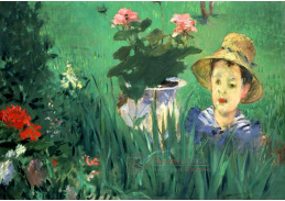 VEM 32 Édouard Manet - Chlapec v květinách