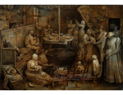 BRG-70 Jan Brueghel - Návštěva u rolníka