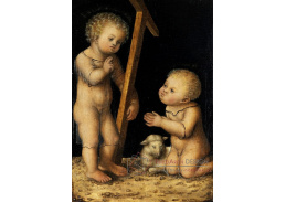 VlCR-161 Lucas Cranach - Kristus a svatý Jan Křtitel