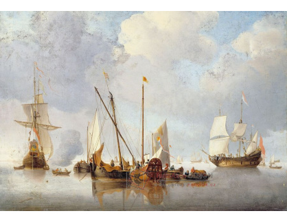 SO XIV-209 Willem Van de Velde - V bezvětří