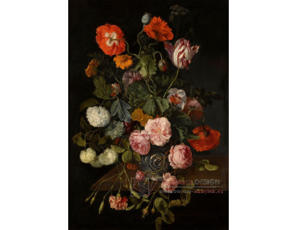 XV-353 Cornelis Kick - Zátiší s květinami