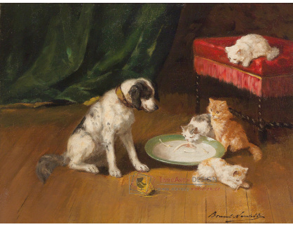 SO XVI-104 Alfred de Neuvill - Pes a kočky