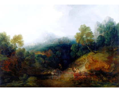 KO VI-388 Thomas Gainsborough - Krajina se stádem ovcí