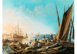 DDSO-4737 Jean-Baptiste Pillement - V ústí řeky Tagus