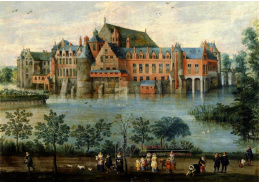 DDSO-3678 Jan Brueghel - Clara Eugenia a Alberto v Palacio de Tervuren v Bruselu