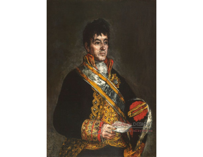 D-6051 Francisco de Goya - Podobizna Dona Miguela de Lardizábal