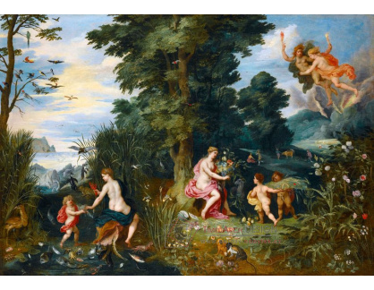 BRG-119 Jan Brueghel a Hendrick van Balen - Alegorie čtyř živlů