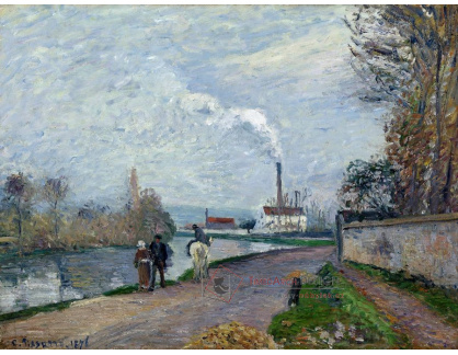 SO XII-71 Camille Pissarro - Oise nedaleko Pontoise