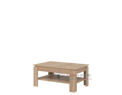 REMI LA07, konferenční stolek 101,5x67,5cm, dub sonoma